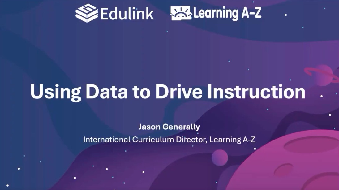 “Using Data to Drive Instruction” Replay Video